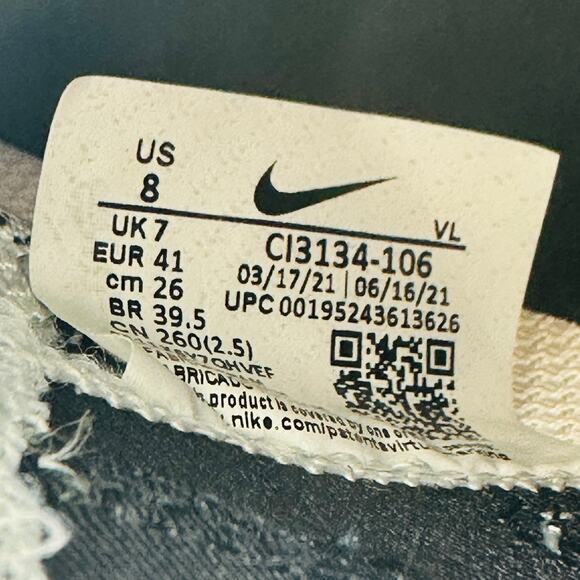 Nike Men's Force Zoom Trout 7 Pro Mid Baseball Cleats White/Gold CI3134-106 Sz 8 - Picture 10 of 10